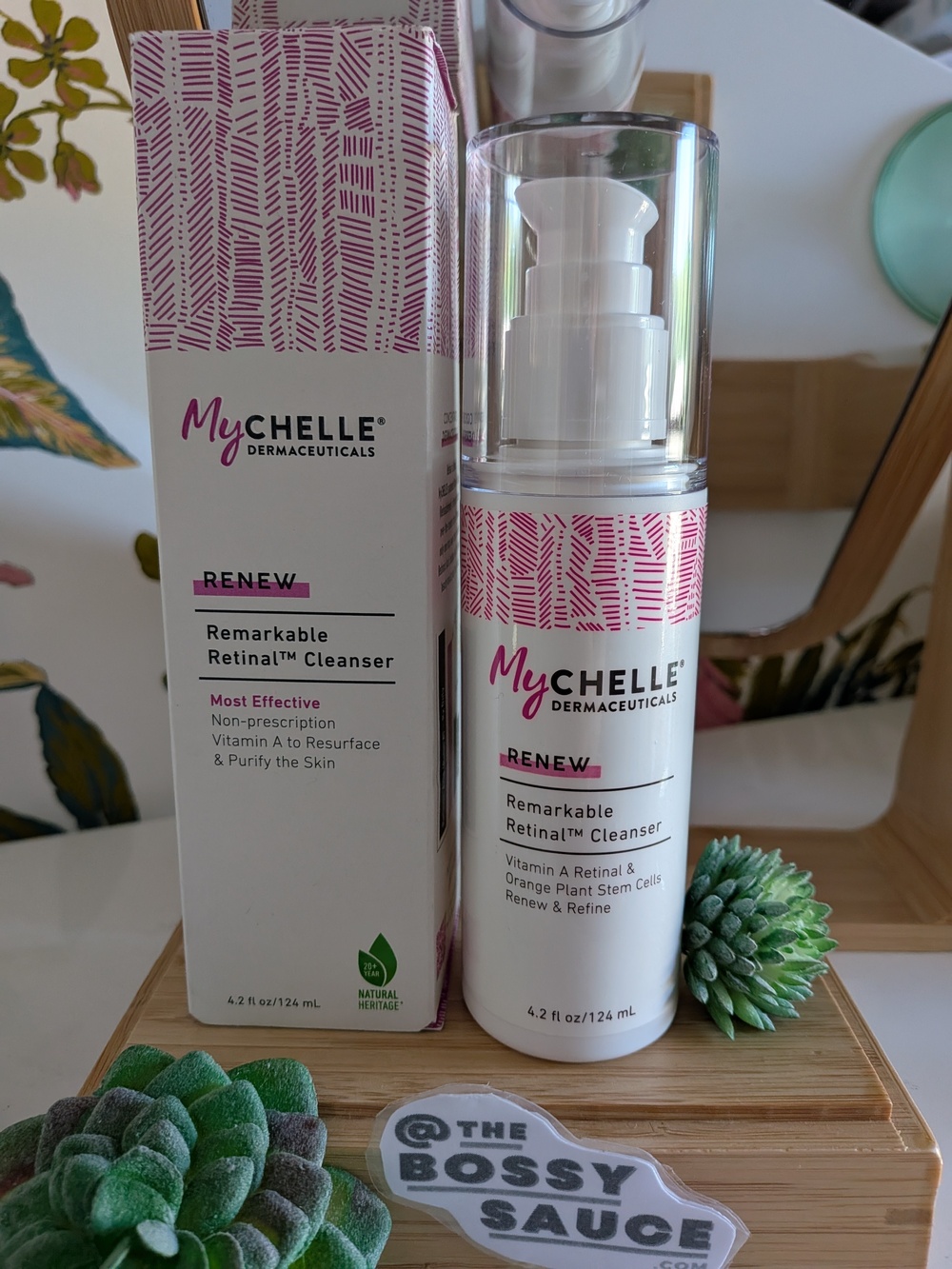 MyChelle Remarkable Retinal Cleanser Vitamin A NWT 4.2 OZ